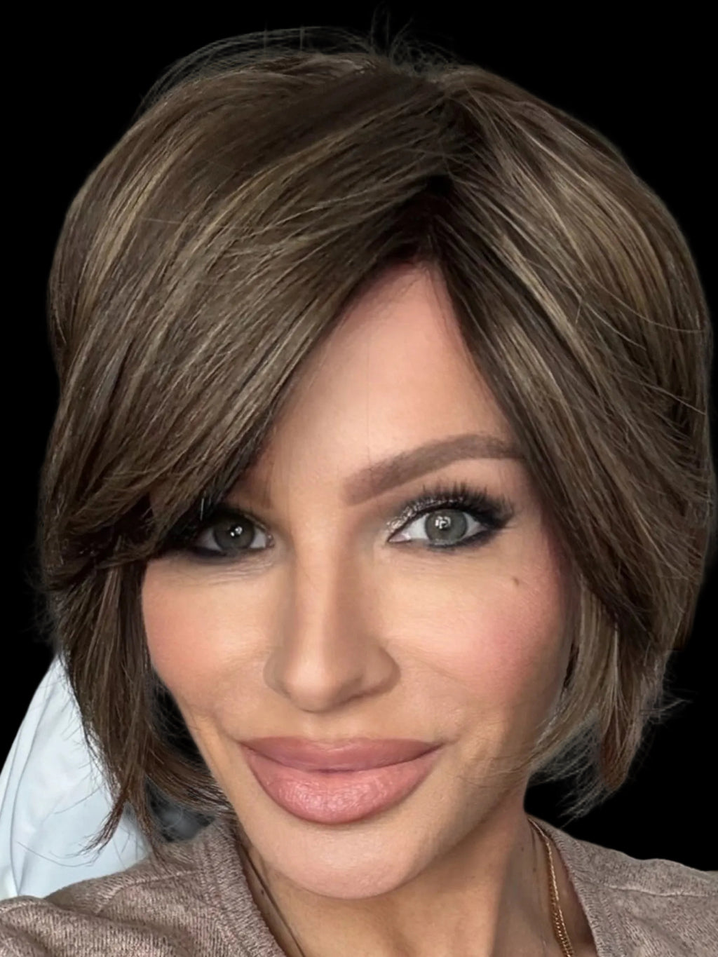 Carmi - Synthetic Lace-Front Glue-Free Wig Martini Wigs