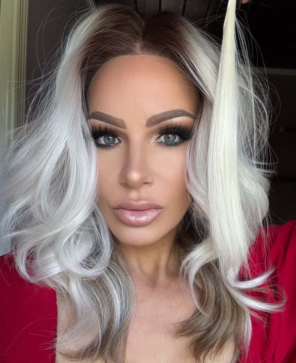 Evie Synthetic Glueless Lace Front Wig Martini Wigs