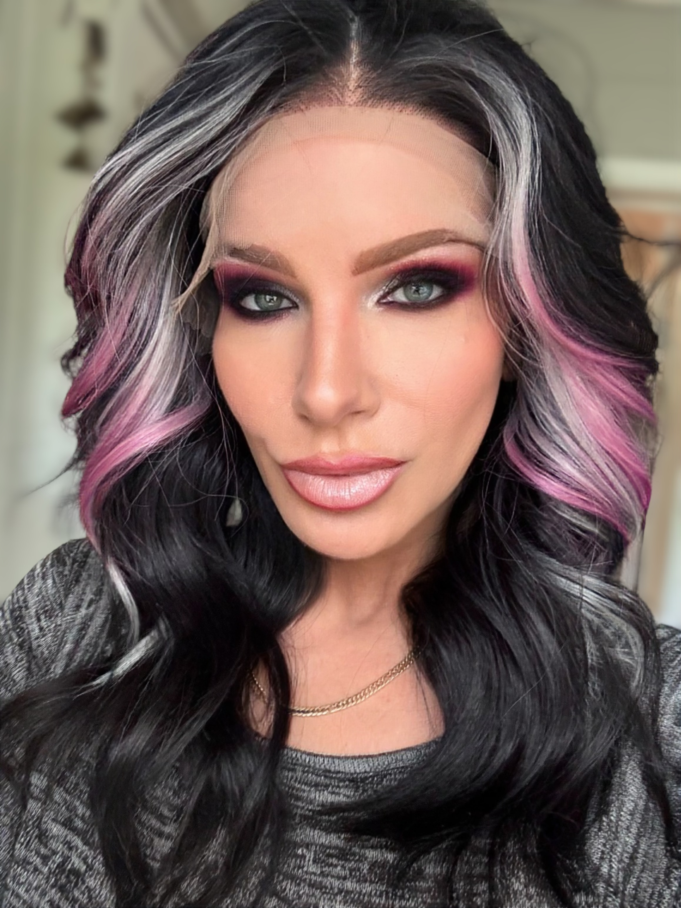 Black Swan Ready to Ship Synthetic Lace-Front Glueless Wig Martini Wigs