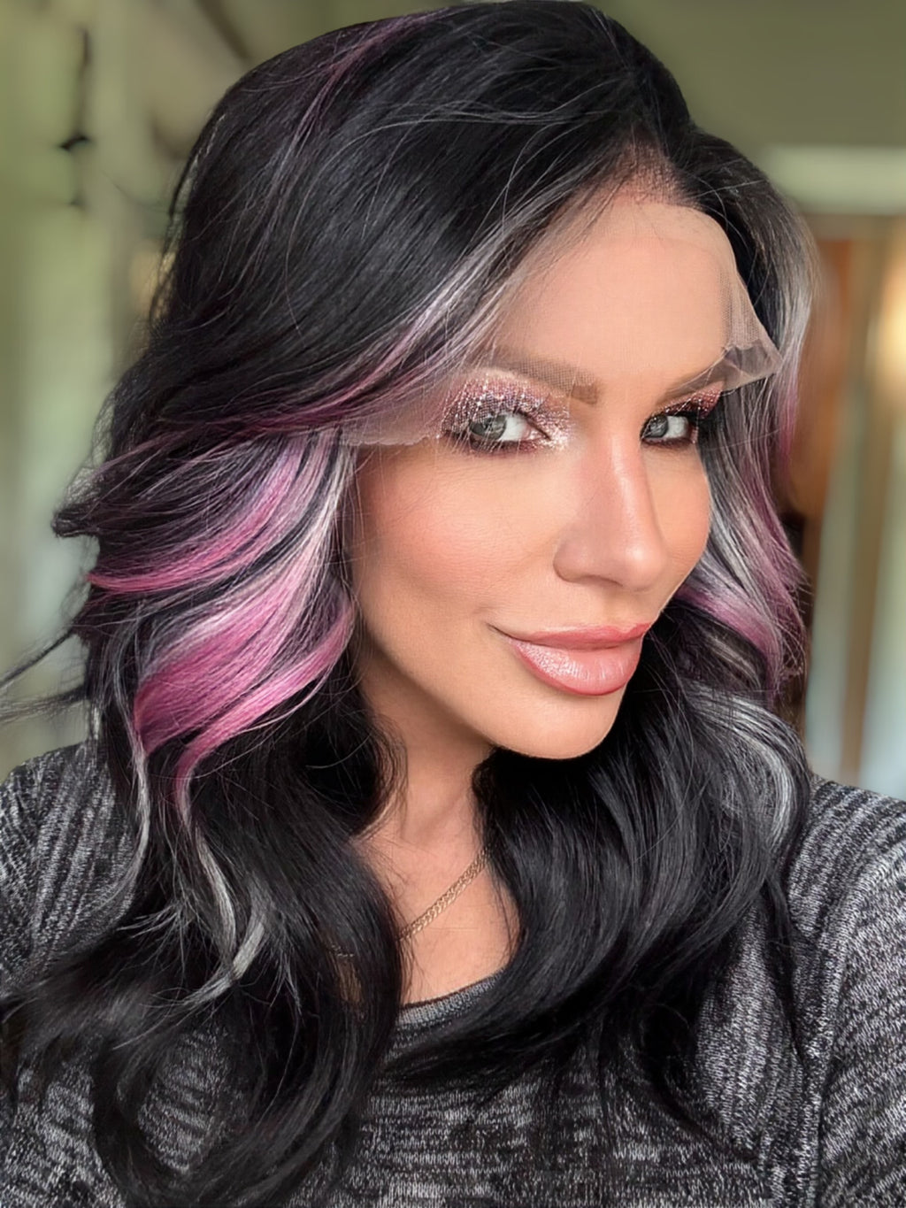 Black Swan Ready to Ship Synthetic Lace-Front Glueless Wig Martini Wigs